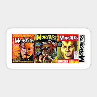 Classic Famous Monsters of Filmland Series 12 Sticker